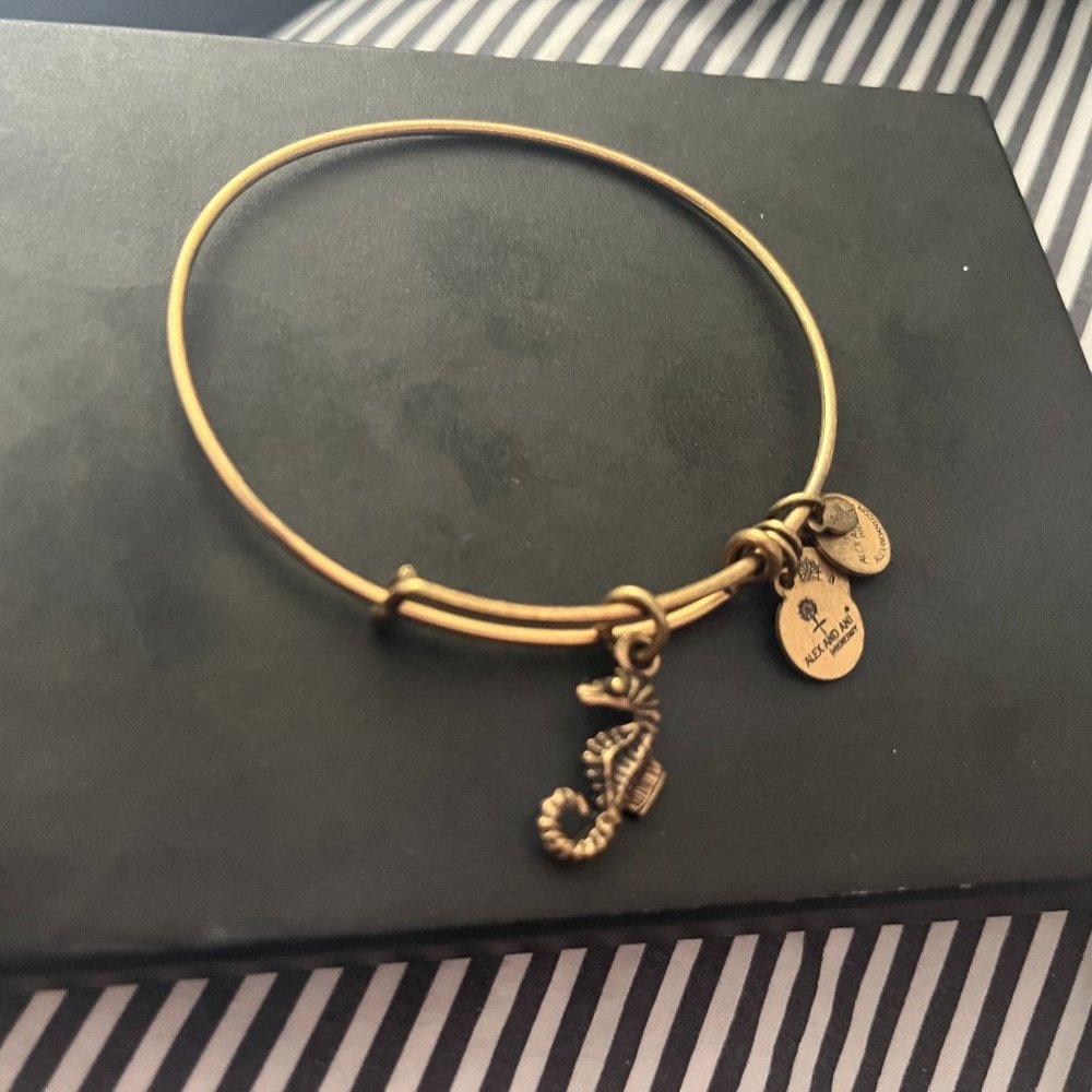 Alex and Ani Seahorse Bracelet
